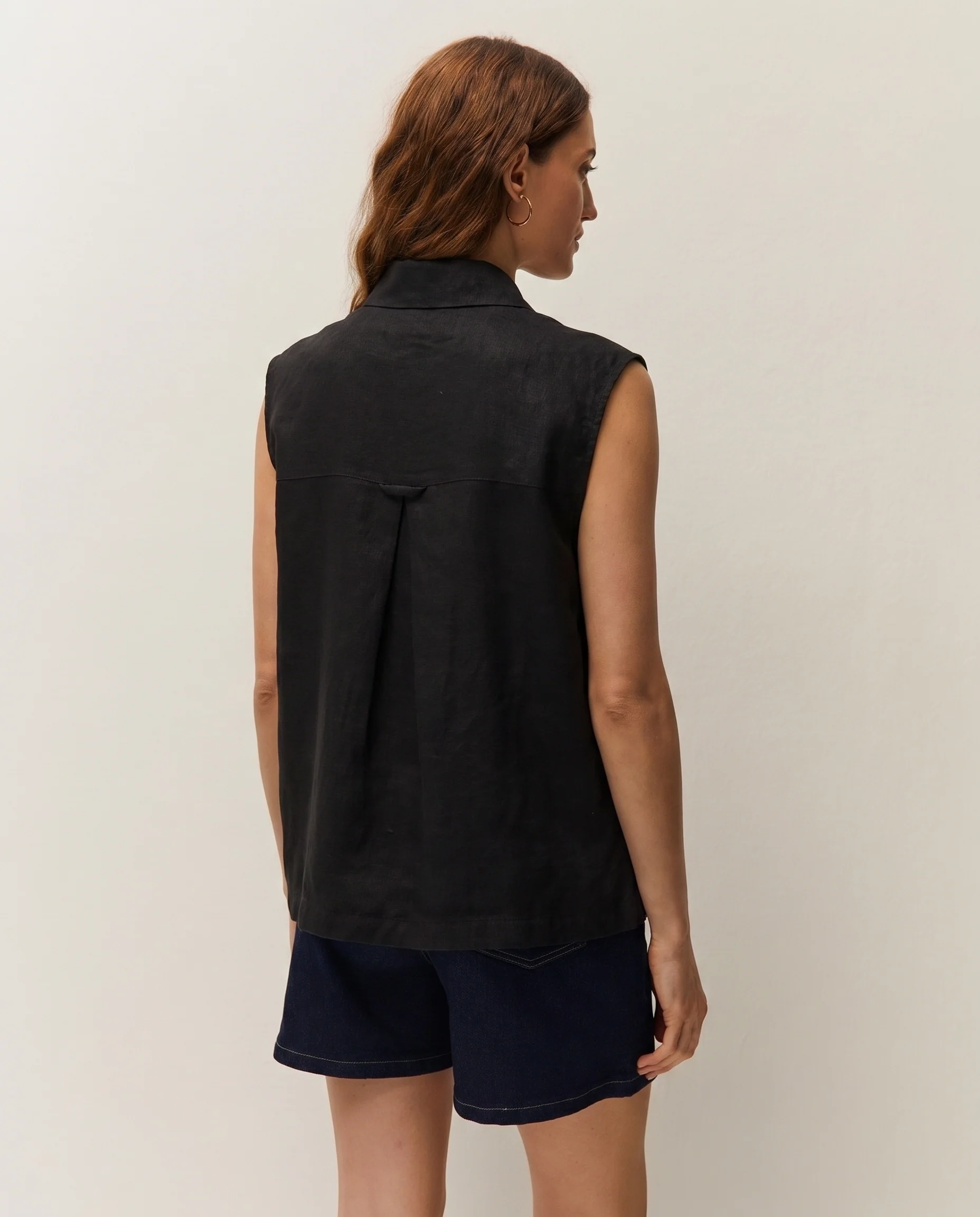 Camisa lino escote camisero - Image 2