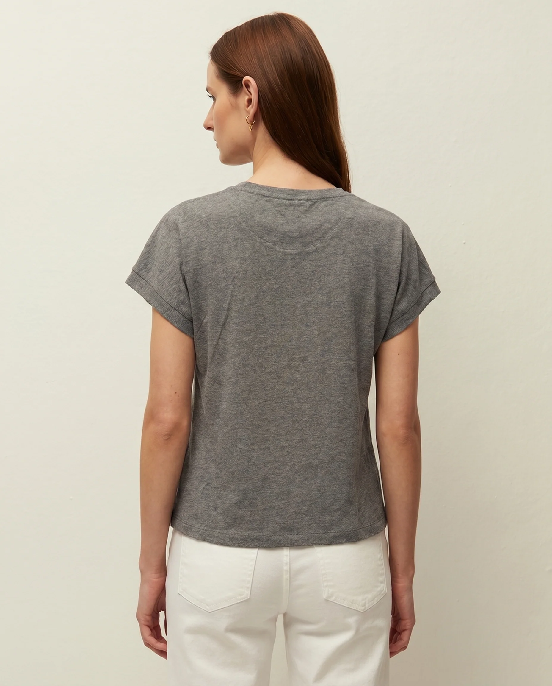 Camiseta cuello redondo manga corta - Image 3