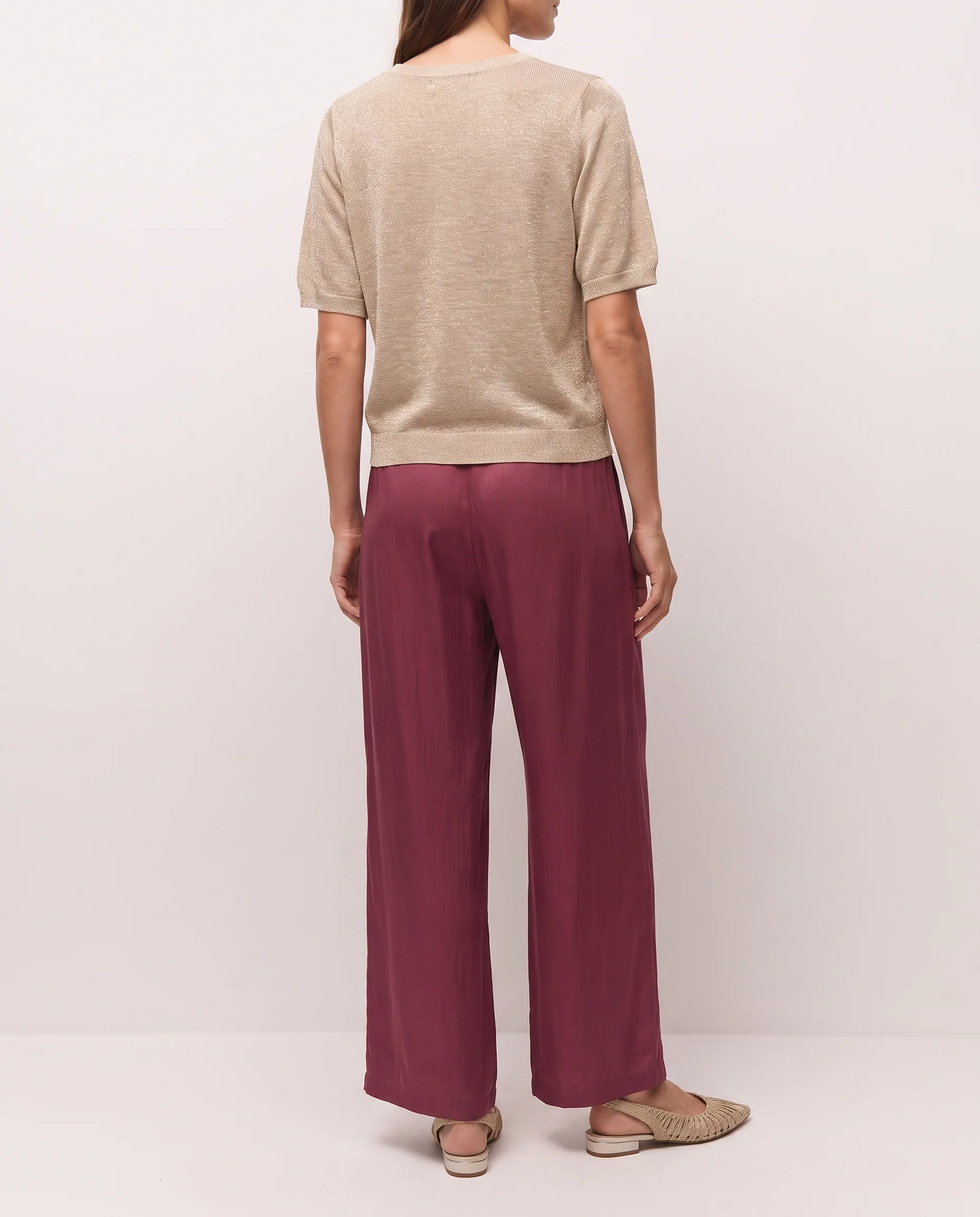 Pantalón ancho fluido - Image 3