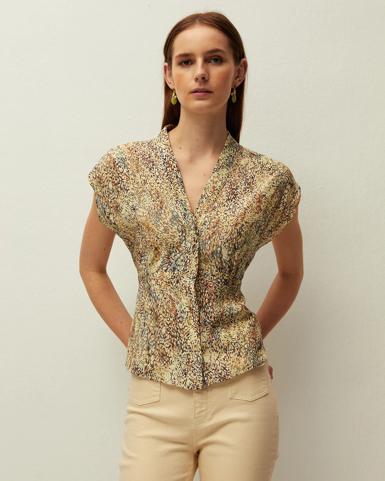 Top estampado