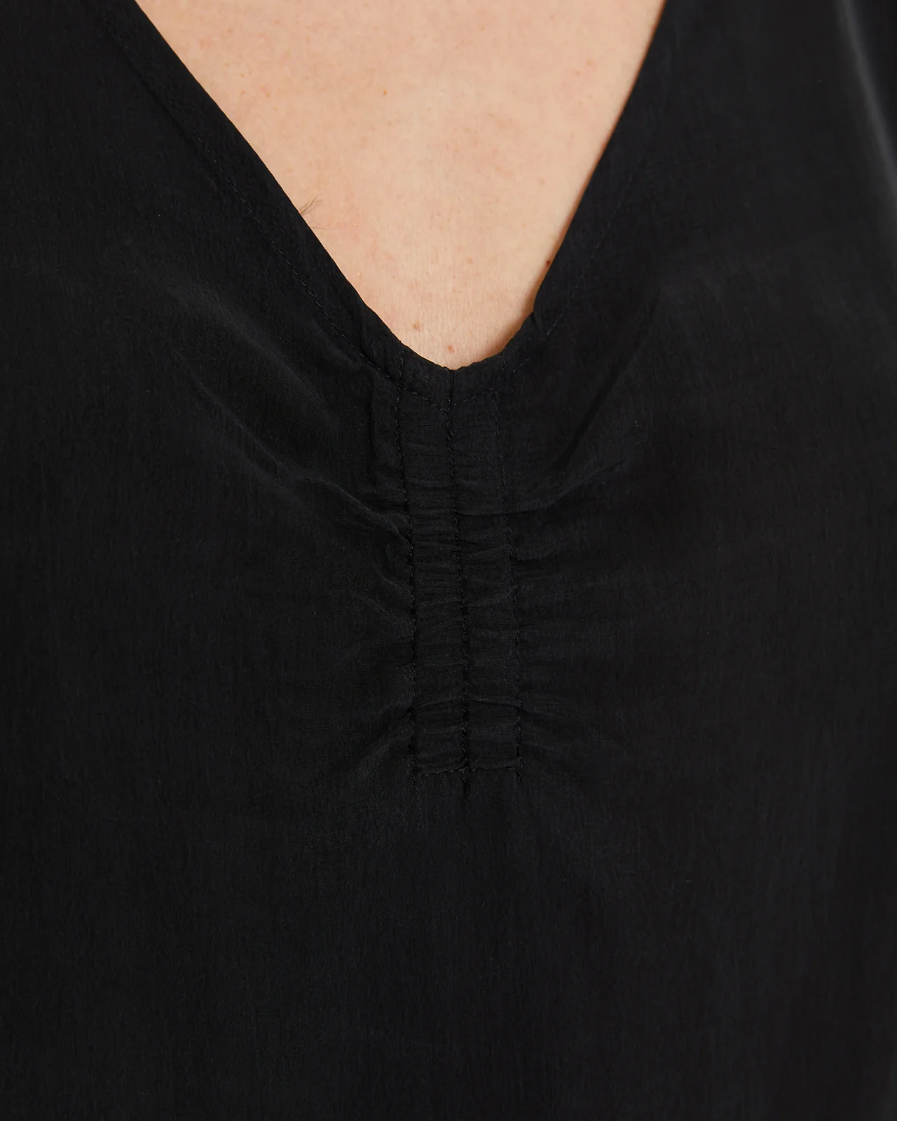 Vestido corto cupro - Image 5