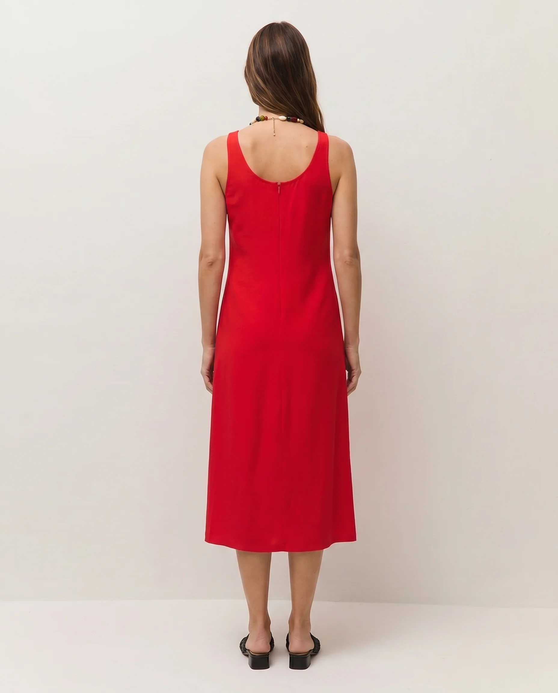 Vestido largo con cremallera en espalda - Image 3